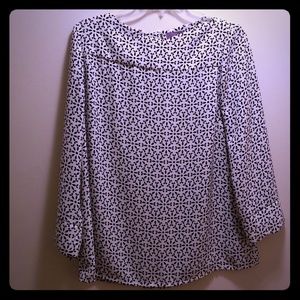 Korea scallop sleeve detail blouse